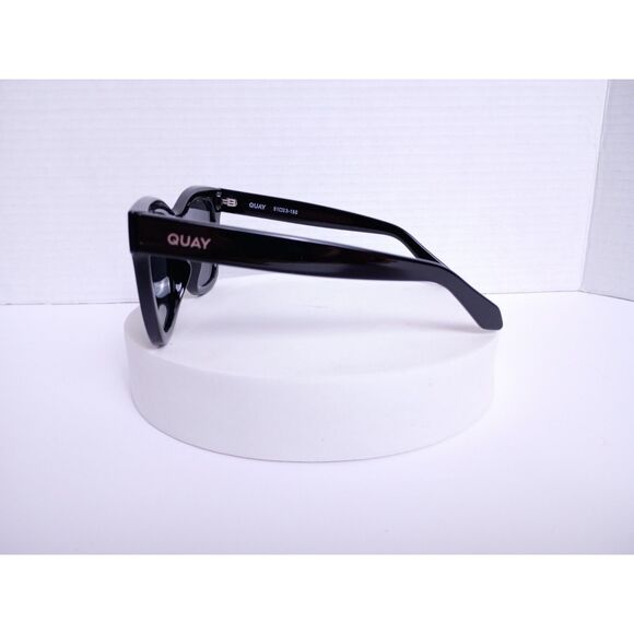 QUAY After Hours 51-23-150 Matte Black Smoke Lens Polarized Square Sunglasses - Picture 8 of 15